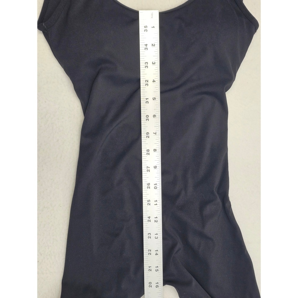 Black Sleeveless Wide Leg Jumpsuit Open Twist Back Scoop Neck Small - Picture 5 of 7